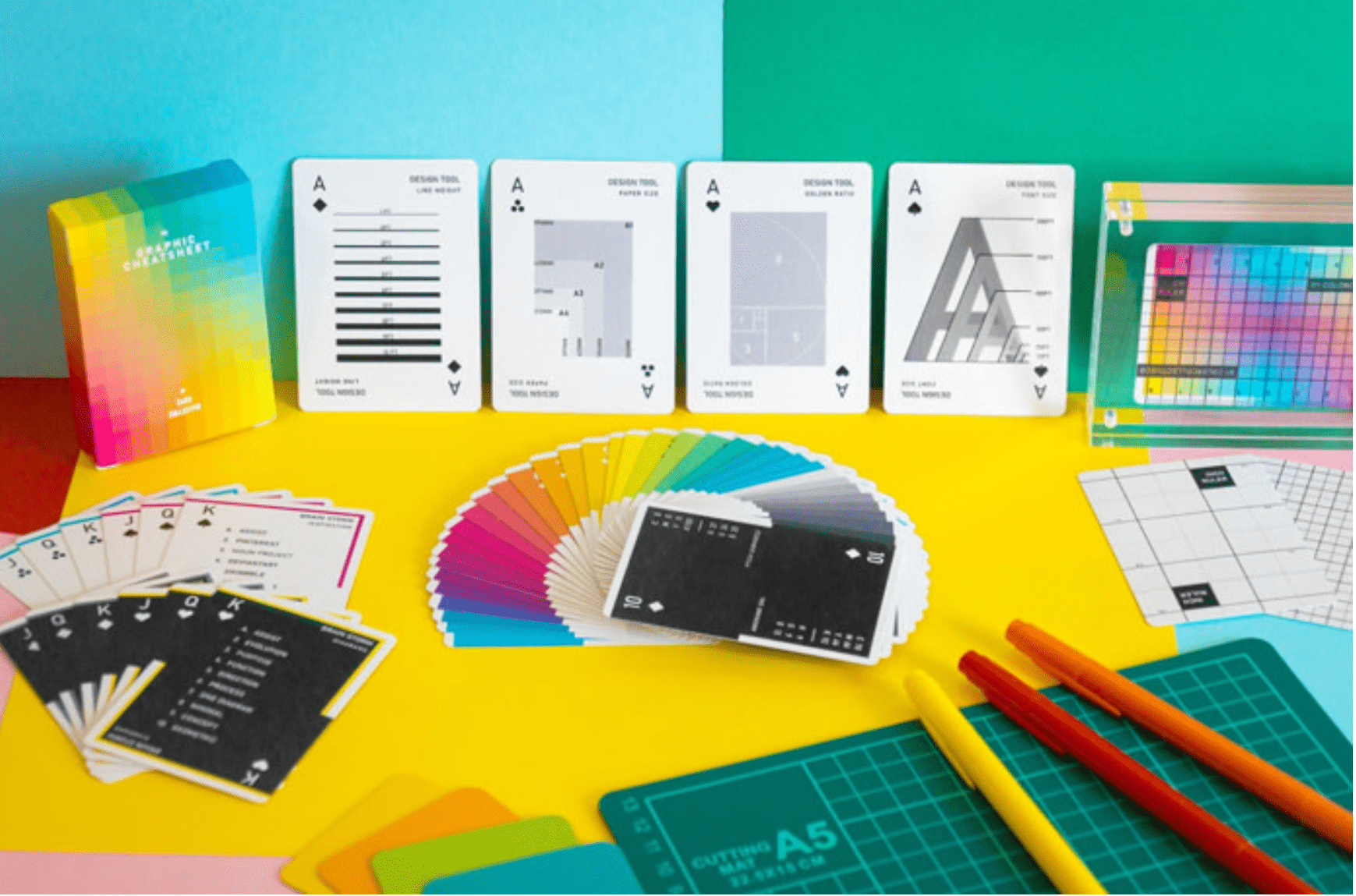 The Graphic Cheatsheet Playing Cards for Designers
